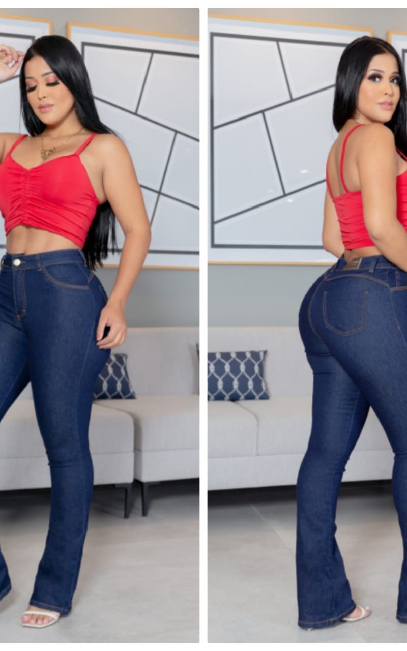 calÇa jeans flare (cópia)