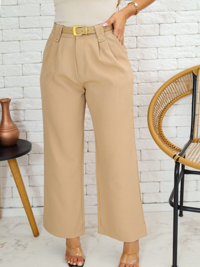 calÇa alfaiataria com cinto