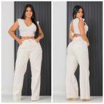 calÇa jeans wild areia