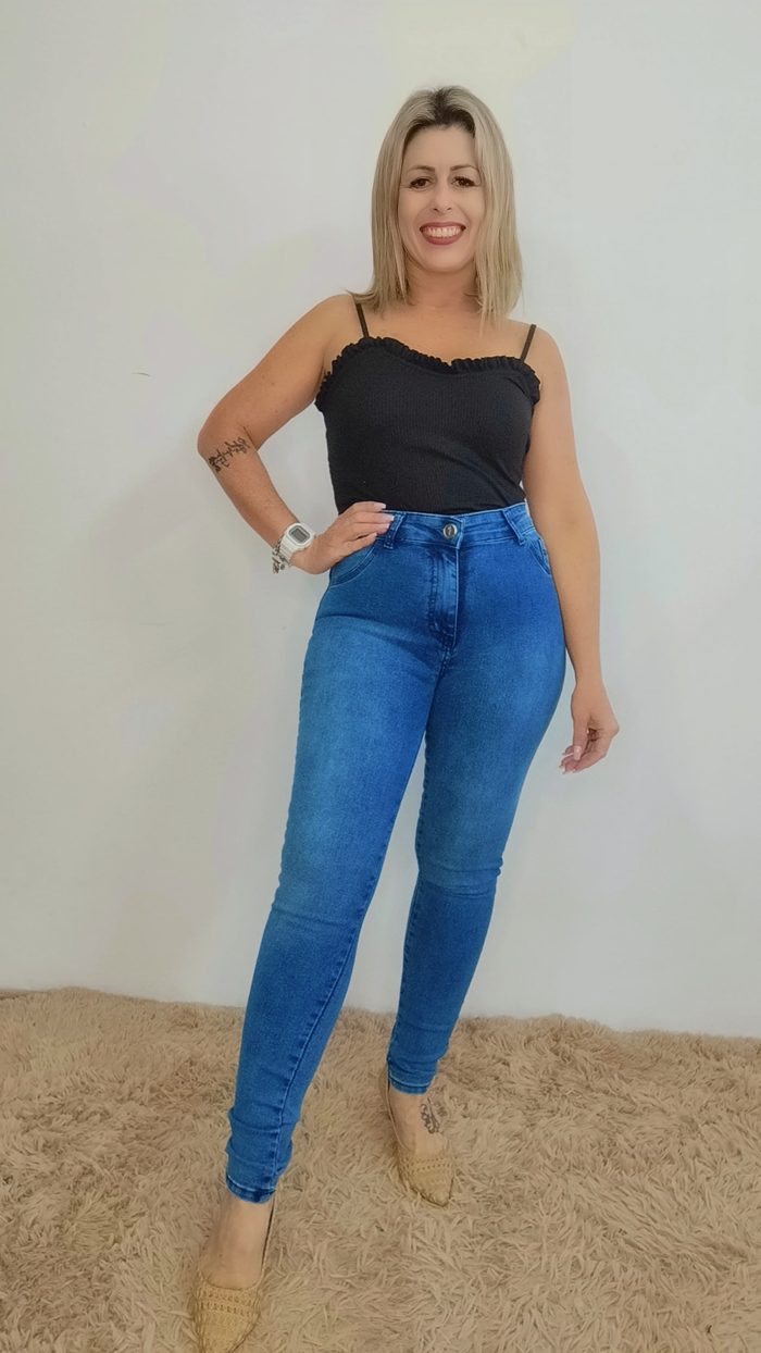calÇa jeans skinny